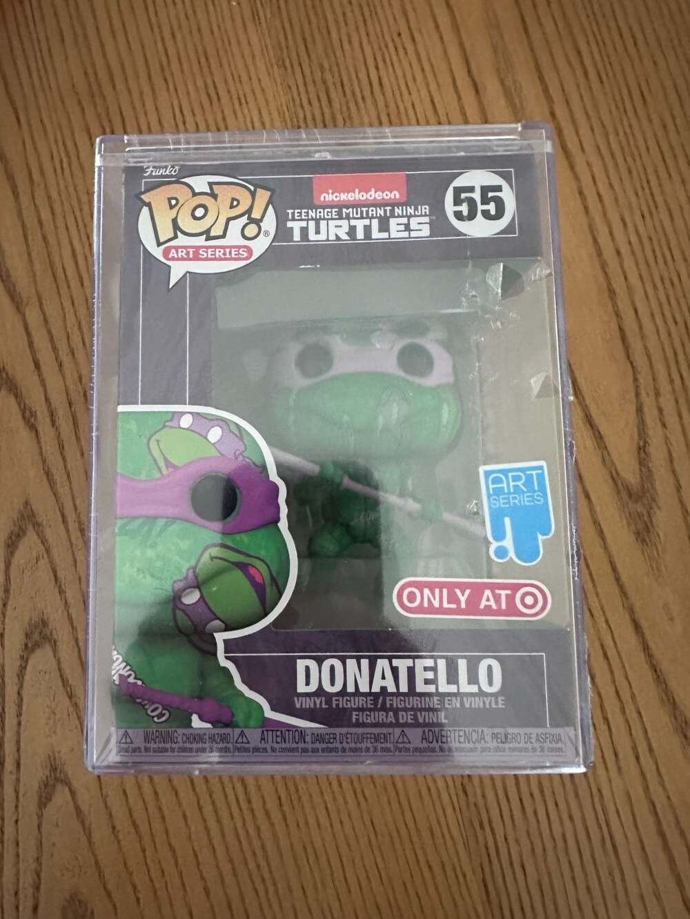 Funko Pop! Art Series Teenage Mutant Ninja Turtles Donatello #55 Target Exclusiv